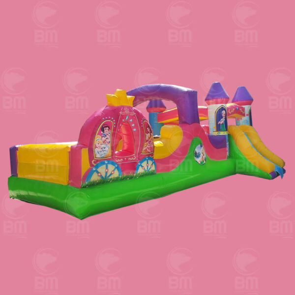 Carroza Kids Princesas 02 - Brincolines Guadalajara