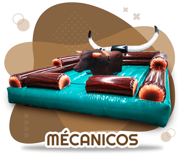 brincolines mecánicos - fabricación de inflables