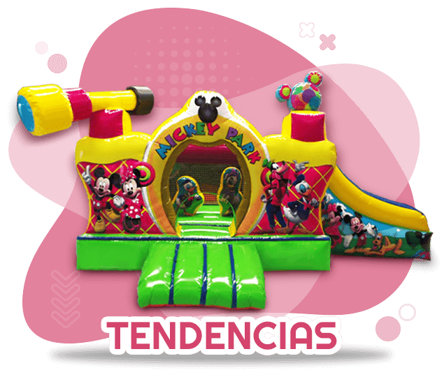brincolines tendencias - fabricación de inflables